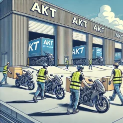 Movimiento Motos de Planta AKT a bodega El Popular